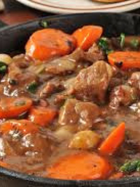 Boeuf Bourguignon cuisiné